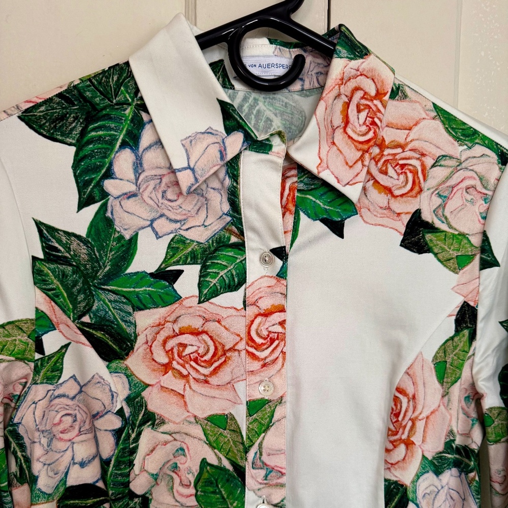 Gorgeous Ala von Auersperg Kathe Cotton Dress in Gardenia
